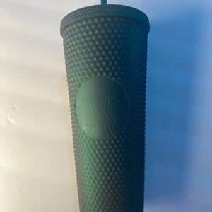 NWT Starbucks Dark Green Jelly Studded Tumbler 24oz Venti